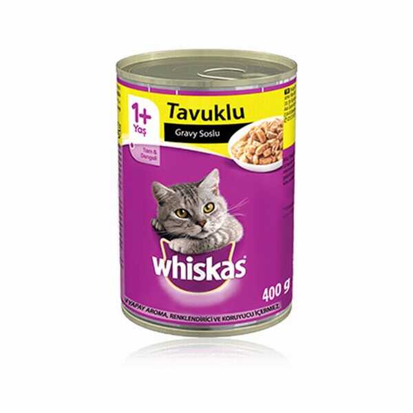 whiskas-gravy-soslu-tavuklu-yetiskin-kedi-konservesi-400-gr-yetikin-kedi-konservesi-whiskas-929785-49-B Whiskas Gravy Soslu Tavuklu Yetişkin Kedi Konservesi 400 Gr - Görsel 1