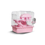Zampa Hamster Kafesi 23x17x33 Cm Pembe - Görsel 3