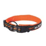 M-Pets Hiking Reflektörlü Köpek Boyun Tasması Turuncu Medium 40-50 Cm - Görsel 2