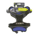 M-Pets Hiking Reflektörlü Köpek Göğüs Tasması Mavi Medium 40-75 Cm