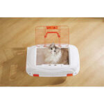 M-Pets Eco Giro Carrier Köpek Taşıma Çantası Turuncu Beyaz 57,2x36,5 x32,76 Cm - Görsel 3