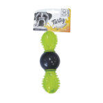 M-Pets Uranus Kauçuk Ödül Hazneli Köpek Oyuncağı Yeşil 16,5x6x6 Cm - Görsel 2