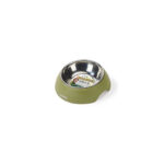 M-Pets Eco Bamboo Küçük Irk Köpek ve Kedi  Mama ve Su Kabı Yeşil 190 Ml