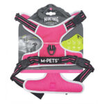 M-Pets Hiking Reflektörlü Köpek Göğüs Tasması Pembe Large 45-95 Cm