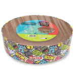 M-Pets Urban Style Freestyle Karton Tırmalama Tahtası Karışık Renkli 41x10 Cm