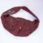 Pawstar Red Elgin Crossbody Küçük Irk Köpek Taşıma Çantası 50x15x20 Cm