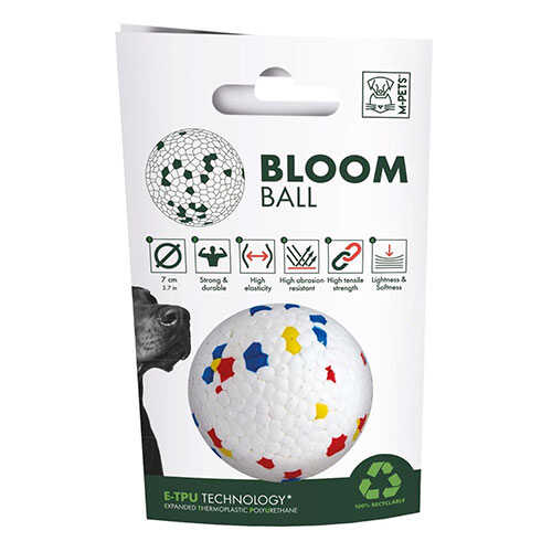 m-pets-bloom-ball-parcalanmaz-top-kopek-oyuncagi-beyaz-7-cm-kopek-kaucuk-ve-sert-plastik-oyuncaklar-m-pets-994818-57-B M-Pets Bloom Ball Parçalanmaz Top Köpek Oyuncağı Beyaz 7 Cm - Görsel 1