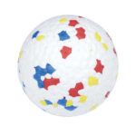 M-Pets Bloom Ball Parçalanmaz Top Köpek Oyuncağı Beyaz 7 Cm - Görsel 2