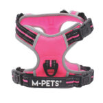 M-Pets Hiking Reflektörlü Köpek Göğüs Tasması Pembe Medium 40-75 Cm - Görsel 2