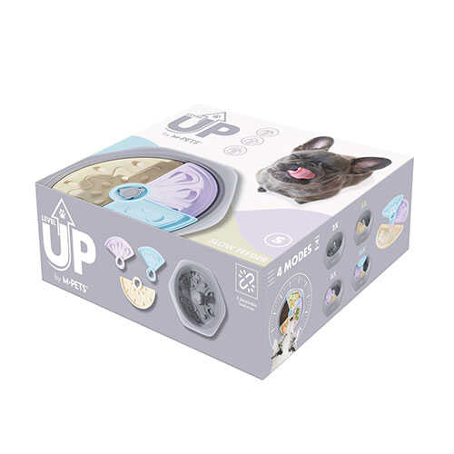 m-pets-level-up-ayarlanabilir-kopek-yavas-beslenme-mama-kabi-small-262x262x86-cm-kopek-plastik-mama-su-kabi-m-pets-995035-57-B M-Pets Level Up Ayarlanabilir Köpek Yavaş Beslenme Mama Kabı Small 26,2x26,2x8,6 Cm - Görsel 1