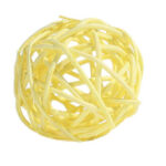 M-Pets Zilli Rattan Top Kedi Oyuncağı 4 Cm - Görsel 2