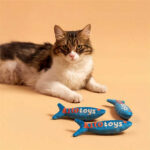 Kito Toys Balık Peluş Kedi Oyuncağı - Görsel 3