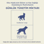 Kito Vitamins Hip & Joint Kedi ve Köpek Eklem Destekleyici Multivitamini 2x15 Gr - Görsel 3