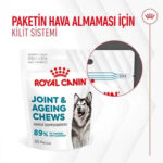 Royal Canin Joint Ageing Chews Eklem Sağlığını Destekleyen ve Yaşlanma Karşıtı Yetişkin Köpek Ödül Maması 240 Gr - Görsel 3