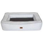 Lepus Comfort Kedi ve Köpek Yatağı Medium Gri 80x55x17 Cm