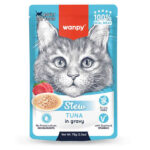 Wanpy Stew Sos İçinde Ton Balıklı Yetişkin Kedi Konservesi 70 Gr