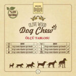 Doggie Doğal Zeytin Ağacı Köpek Çiğneme Oyuncağı 2XL 50 kg - Görsel 3