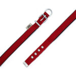 Doggie Konfor Dokuma Kırmızı Köpek Boyun Tasması Small 2 x 30-35 cm - Görsel 3