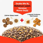 Wanpy With Oven Baked Bites Ton Balıklı Tahılsız Yetişkin Kedi Maması 8 Kg - Görsel 2