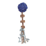 M-Pets Charmy Amulet Mavi Matatabili Kedi Oyuncağı 18 cm - Görsel 2