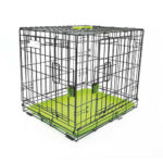M-Pets Voyager 2 Kapılı Köpek Kafesi XLarge Yeşil 106x71x76 Cm - Görsel 2